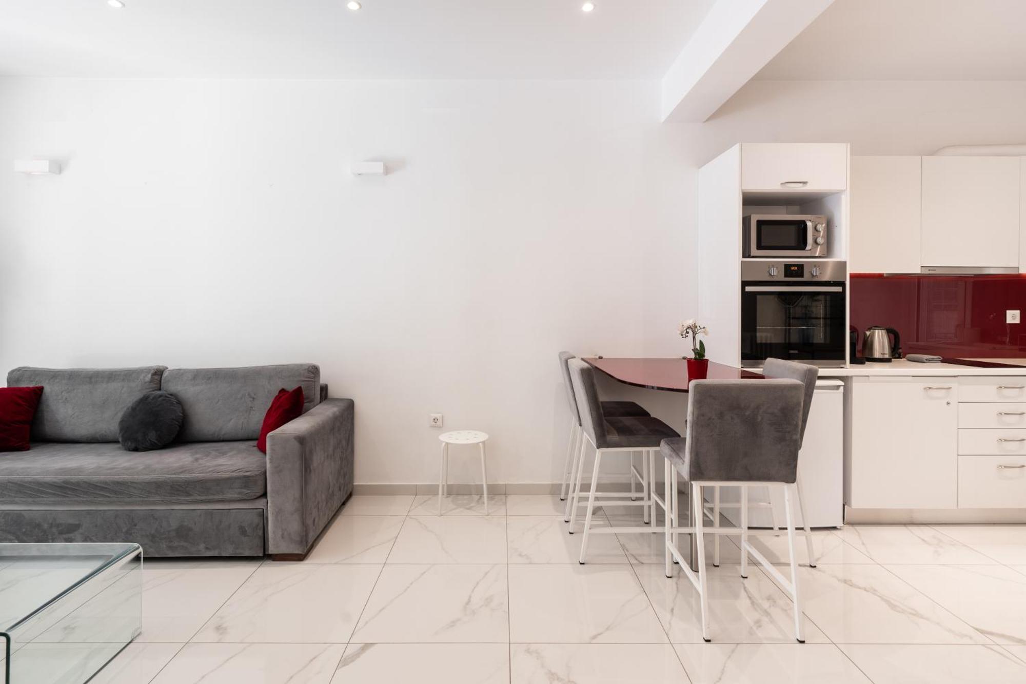 Sophisticated Modern Apt In Athens Center Buitenkant foto