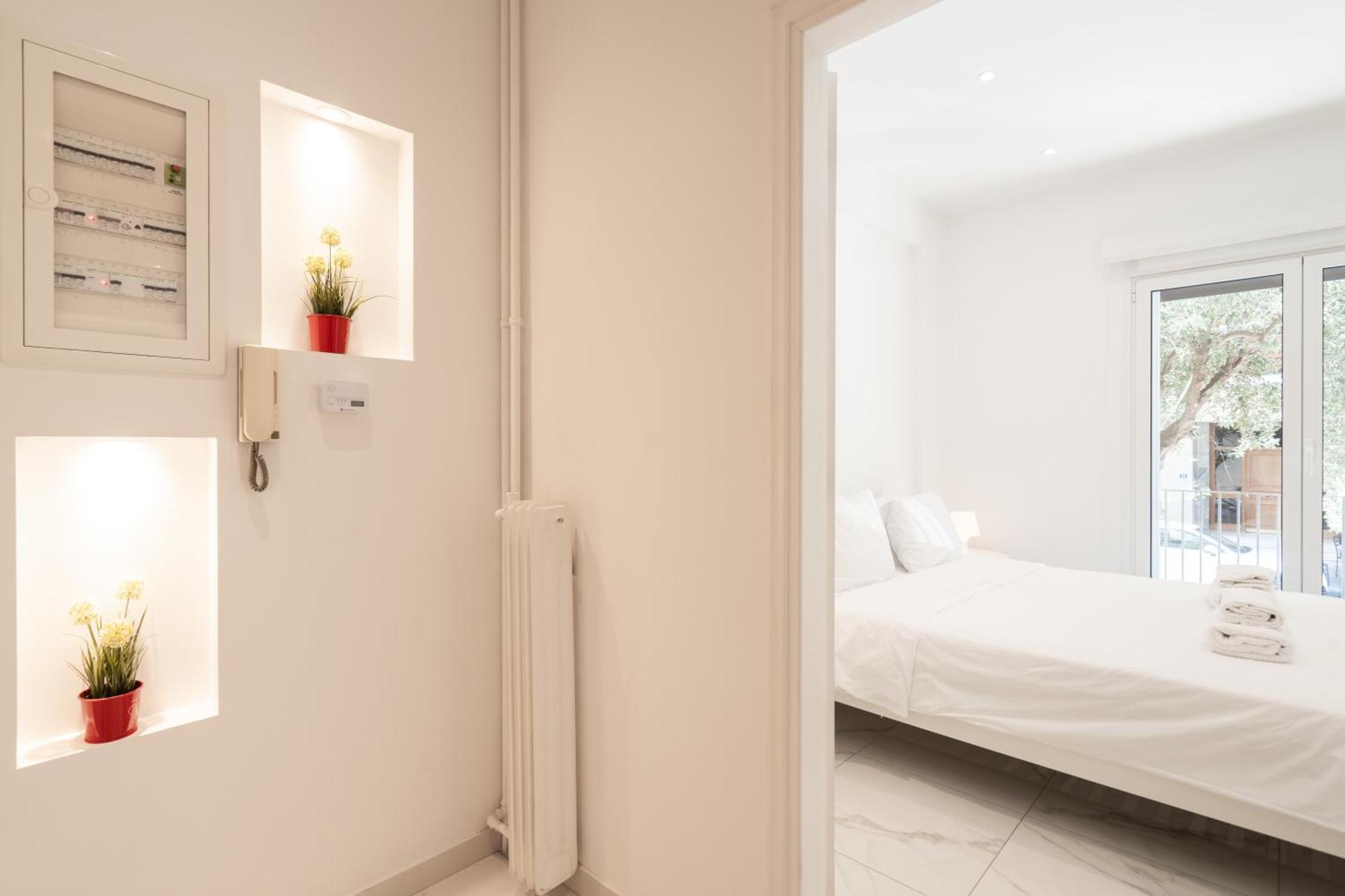 Sophisticated Modern Apt In Athens Center Buitenkant foto
