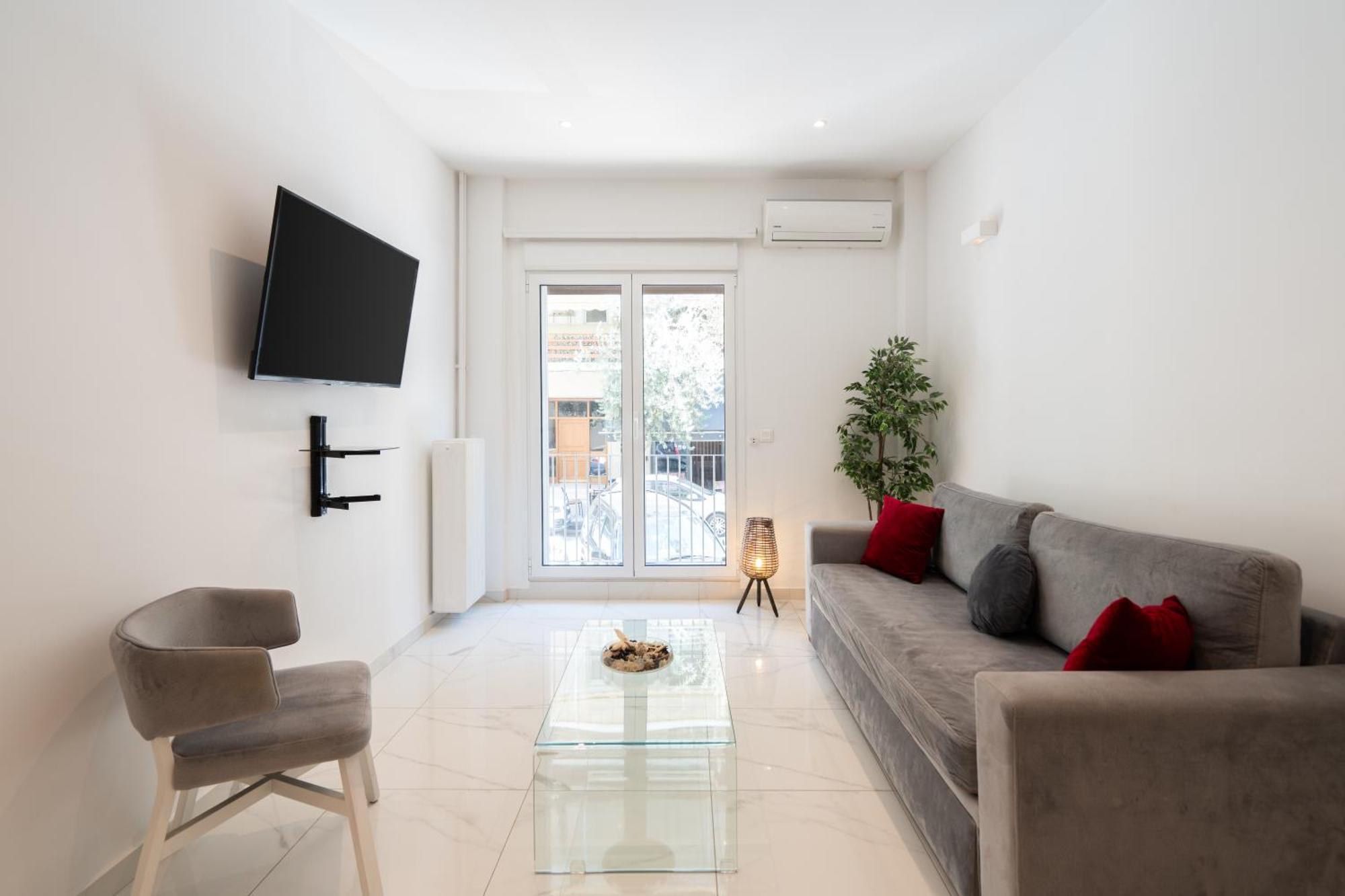 Sophisticated Modern Apt In Athens Center Buitenkant foto