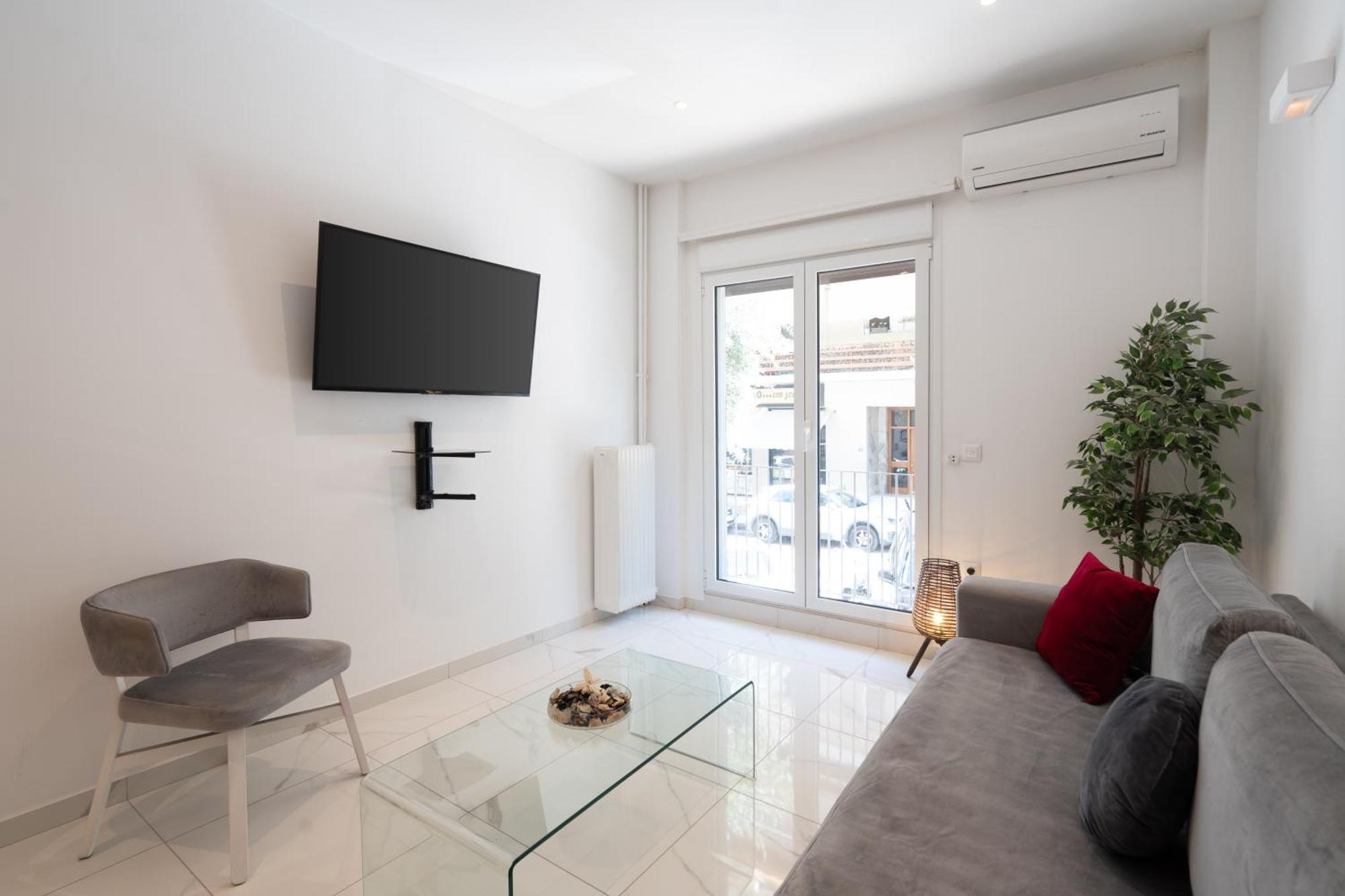 Sophisticated Modern Apt In Athens Center Buitenkant foto