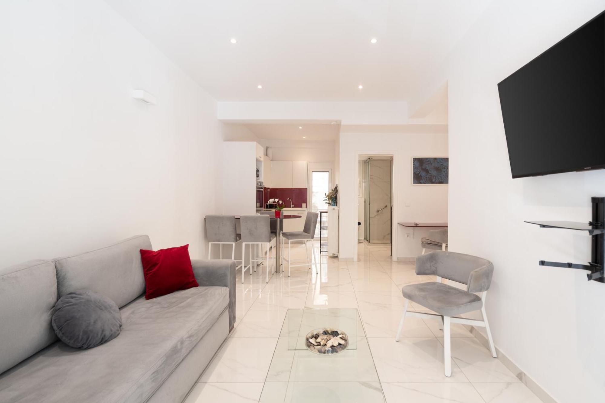 Sophisticated Modern Apt In Athens Center Buitenkant foto