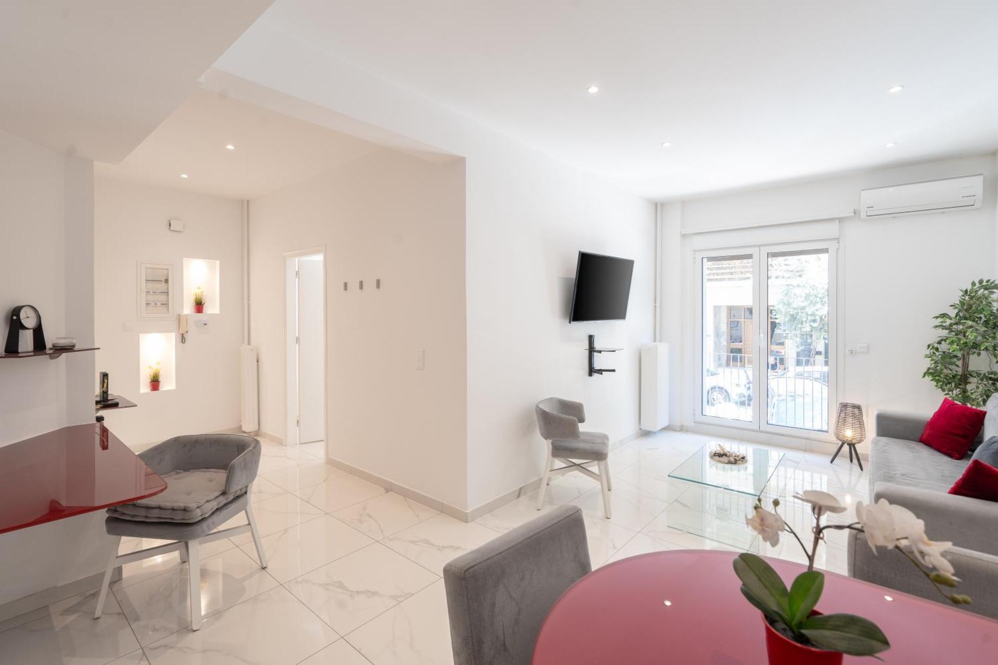 Sophisticated Modern Apt In Athens Center Buitenkant foto